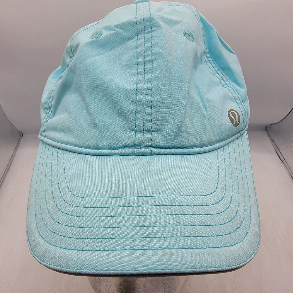 Lululemon Athletica Light Blue Womens Cap Hat Adjustable Athletic Outdoors
